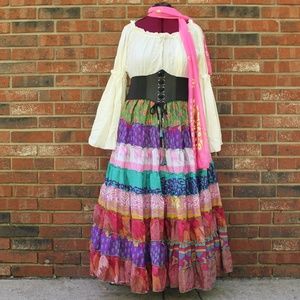 New Medieval Costume, Renaissance Faire, Salem, Gypsy, Pirate or more...